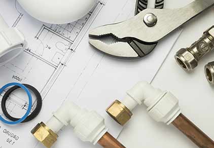 outils installation douche